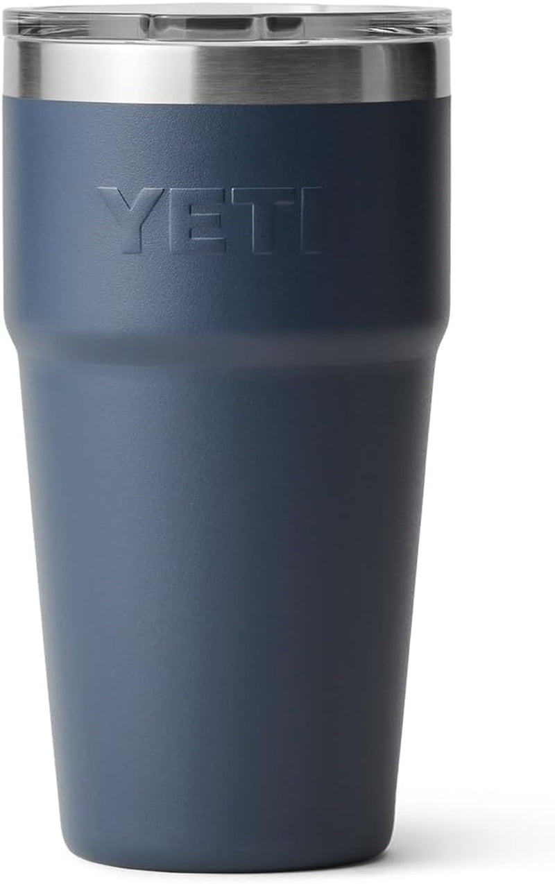 Rambler 20 Oz Stackable Tumbler, Stainless Steel, Vacuum Insulated with Magslider Lid