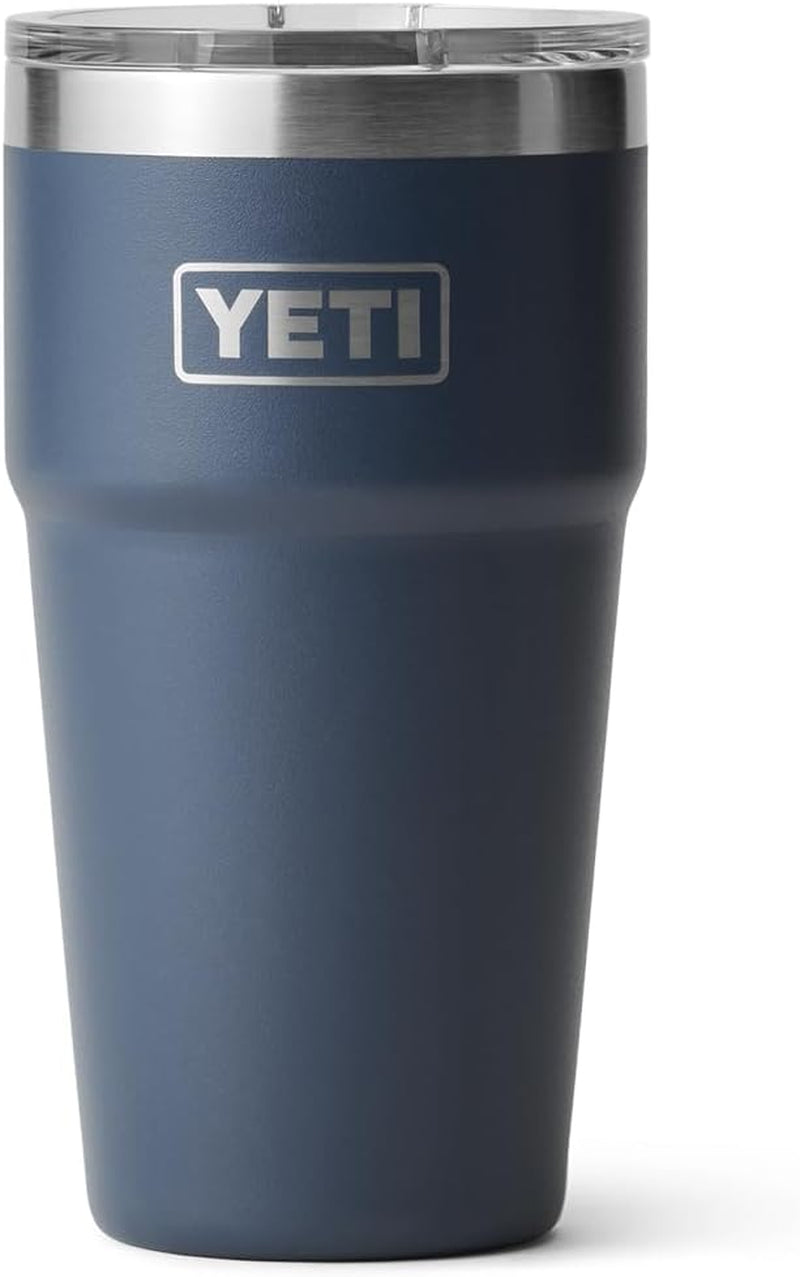 Rambler 20 Oz Stackable Tumbler, Stainless Steel, Vacuum Insulated with Magslider Lid